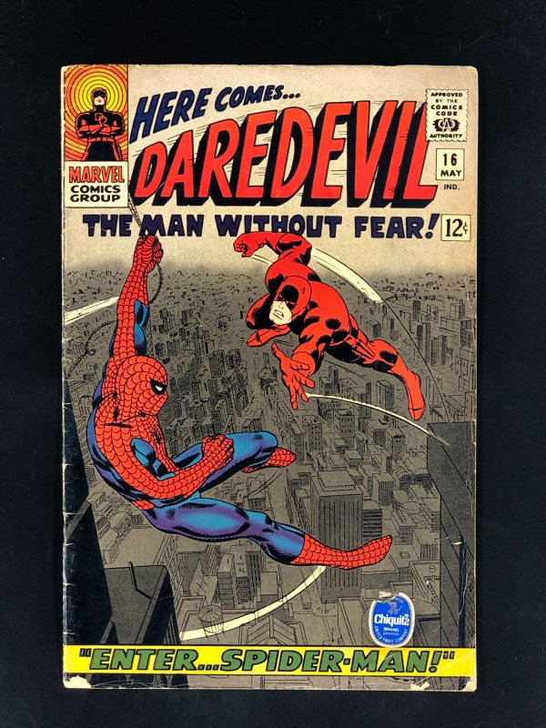 Daredevil #8 (1965) 1st John Romita Sr. Spidey Artwork