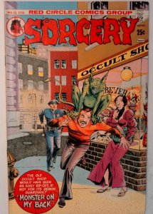 Red Circle Sorcery #11 Red Circle 1975 FN Bronze Age Comic Book 1st Print