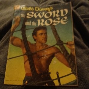 Four Color #505 Dell Comics 1953 The Sword And The Rose Golden Age movie classic