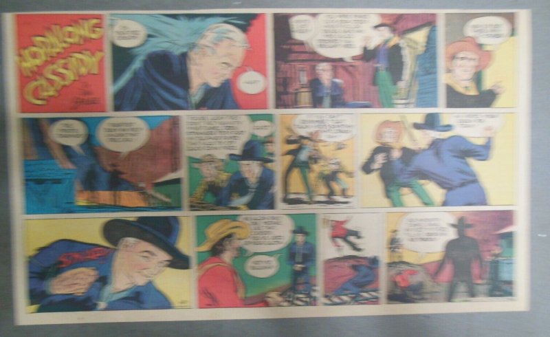 (52) Hopalong Cassidy Sunday Pages by Dan Spiegle  from 1951 Year #2 Complete !