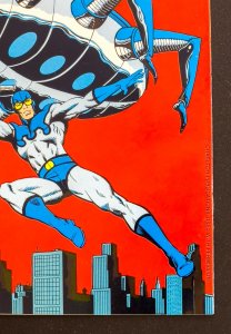 Americomics #3 (1983) - [KEY] Blue Beetle (Garret) vs. Blue Beetle (Kord)! - NM!