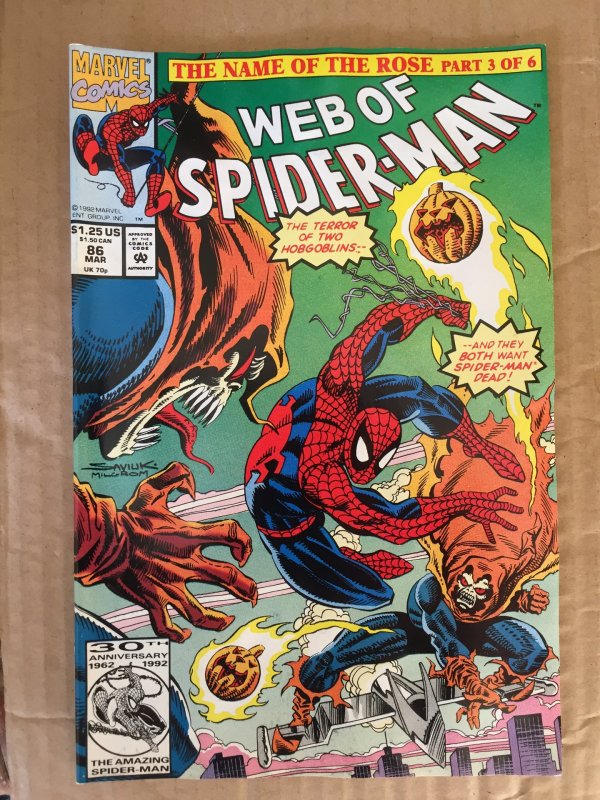 Web of Spider-Man #86