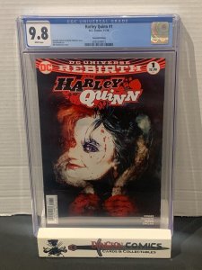 Harley Quinn # 1 CGC 9.8 Sienkiewicz Variant 2nd Printing DC 2016 [GC41]