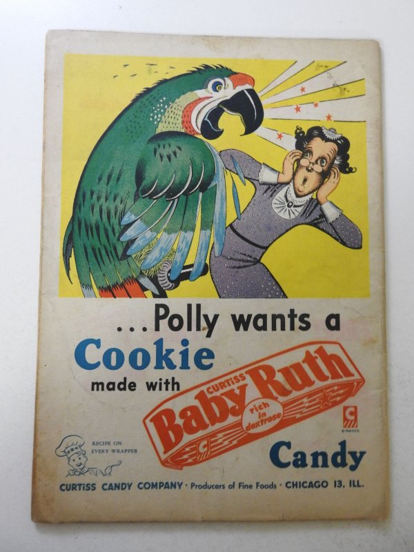 Wow Comics #49 VG Condition moisture stain, ink fc