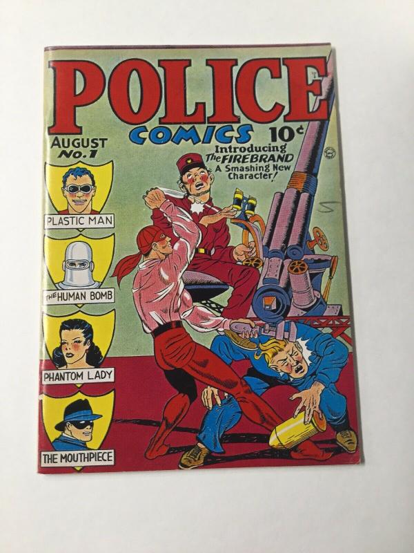 Police Comics 1 Nm Near Mint Unknown Publication Reprint