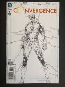 DC Comics Convergence 7 Brett Booth 1:100 Flash Sketch Variant - NM+