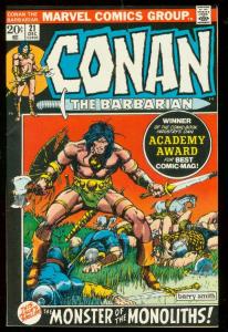 CONAN THE BARBARIAN #21 1973-BARRY SMITH VF
