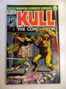 KULL THE CONQUEROR # 8 MARVEL FANTASY CONAN SWORD SORCERY
