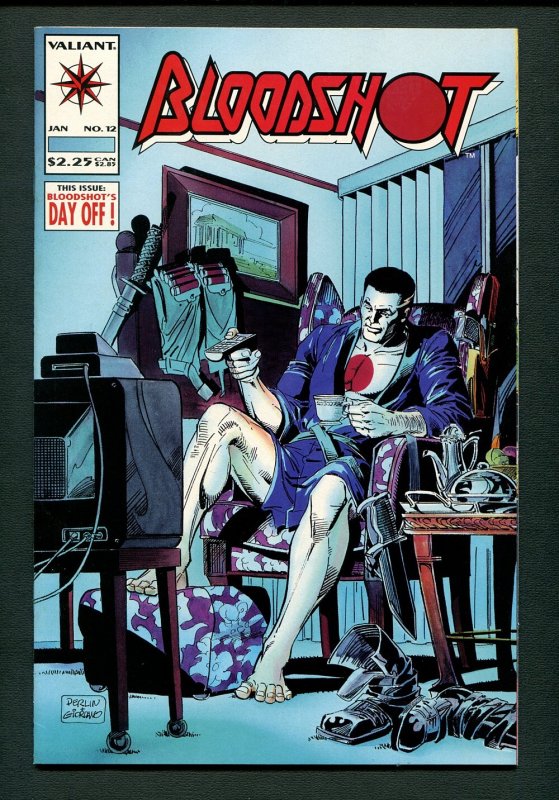 Bloodshot #12  /  9.2 NM-   /   January 1994