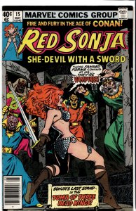Red Sonja #15 (1979) Red Sonja