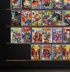 Huge Lot 150+ Comics with X-Men, D.P.7, X-Force, Star Brand, Psi Force & More!