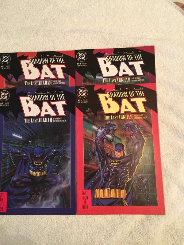 BATMAN-SHADOW OF THE BAT-V1-#'1-4--1991