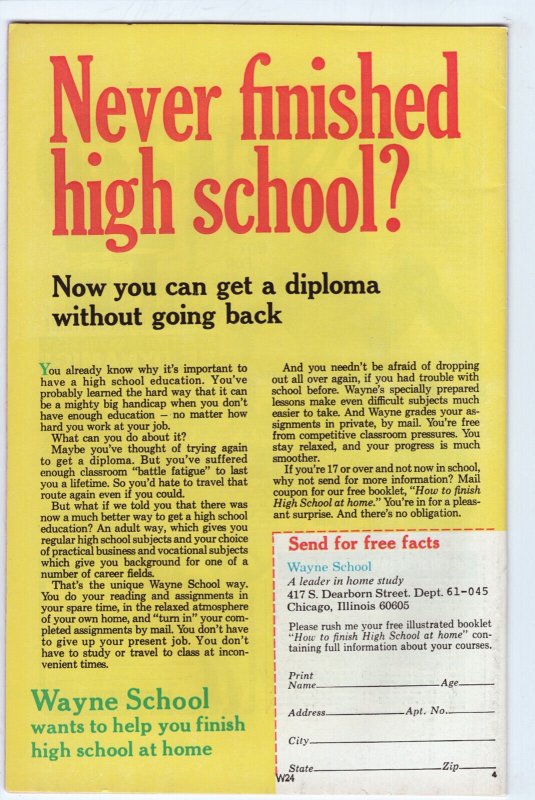 WEIRD SUSPENSE #1 - 4.5 - OW-W - Tarantula - Bondage Cover