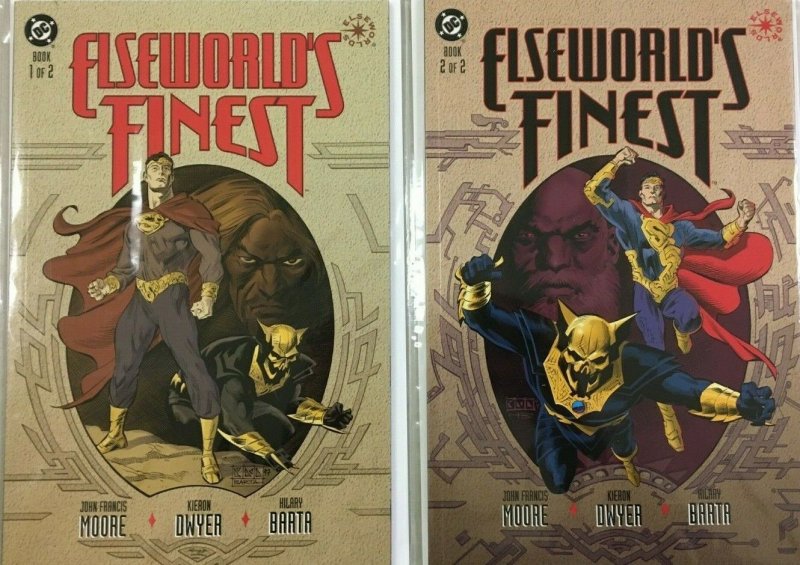 Elseworld's Finest set:#1 + #2 DC 2 different books 8.0 VF (1997) 