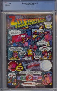 VENOM LETHAL PROTECTOR #4 CGC 9.0 SPIDER-MAN 1ST SCREAM HTF NEWSSTAND