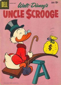 Uncle Scrooge (Walt Disney) #29 GD ; Dell | low grade comic March 1960 See Saw