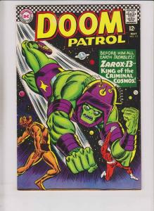 Doom Patrol #111 FN/VF may 1967 - zarox-13 king of cosmos - silver age dc comics