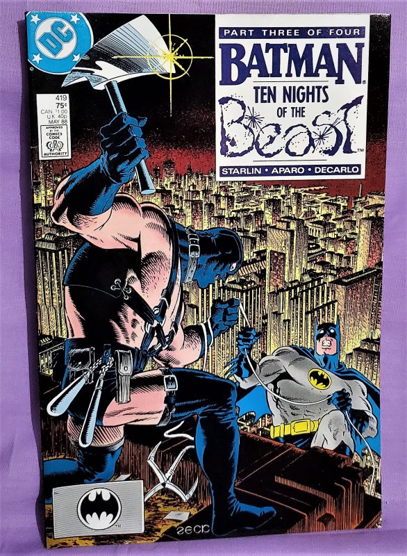 Batman #419 Ten Nights of the Beast Part 3 Jim Aparo Jim Starlin (DC 1988)