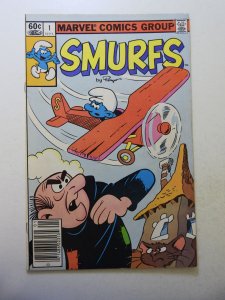 Smurfs #1 (1982) FN Condition 1/4 tear fc