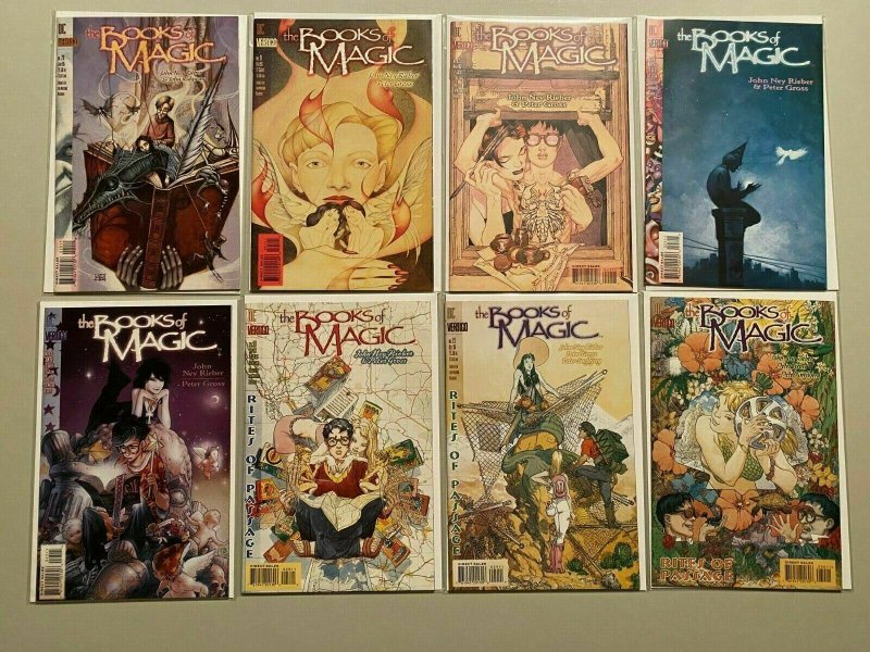 Books of Magic comic lot 41 different from #4-57 + 2 annuals 8.5 VF+ (1994-99)