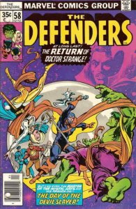 Defenders, The #58 VG; Marvel | low grade comic - save on shipping - details ins