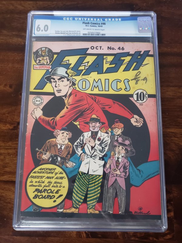 Flash Comics 46 CGC 6.0