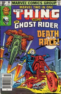 Marvel Two-in-One #80 Newsstand Edition (1981) The Thing