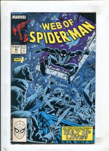 Web of Spider-Man #40 - Direct Edition/Cult of Love! (8.0) 1988