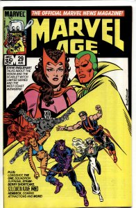 Marvel Age #29 (1985) The Vision