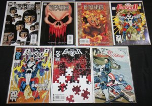 Marvel Copper-Modern PUNISHER TITLES 13pc Mid-High Grade Comic Lot VF-NM Netflix