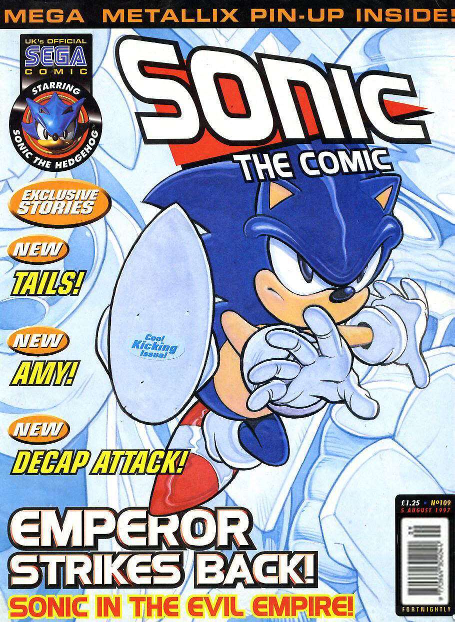 Sonic the Comic #109 Fleetway UK