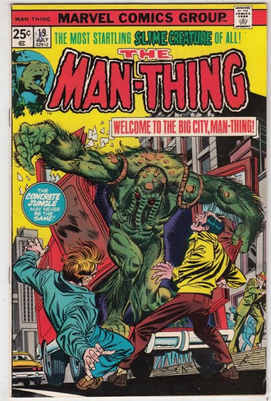 Man-Thing #19 (Aug-75) VF/NM High-Grade Man-Thing