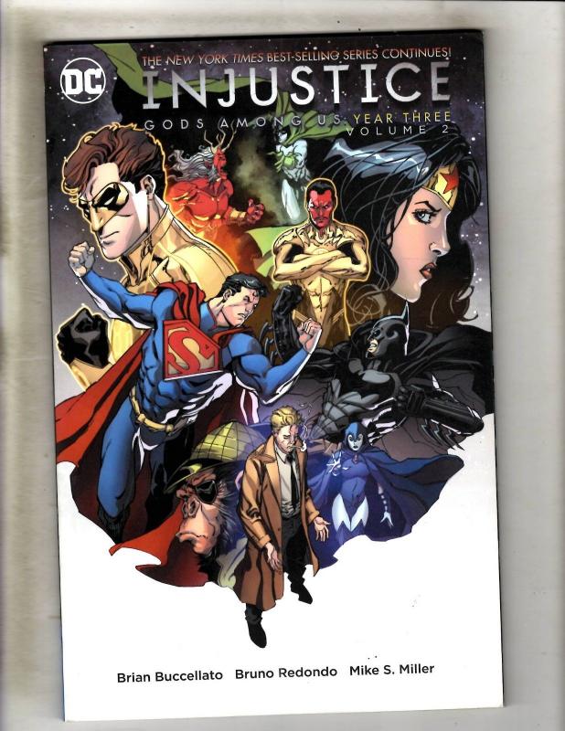 Injustice Gods Among Us Year THREE Vol 2 DC Comics TPB Graphic Novel Comic J340 