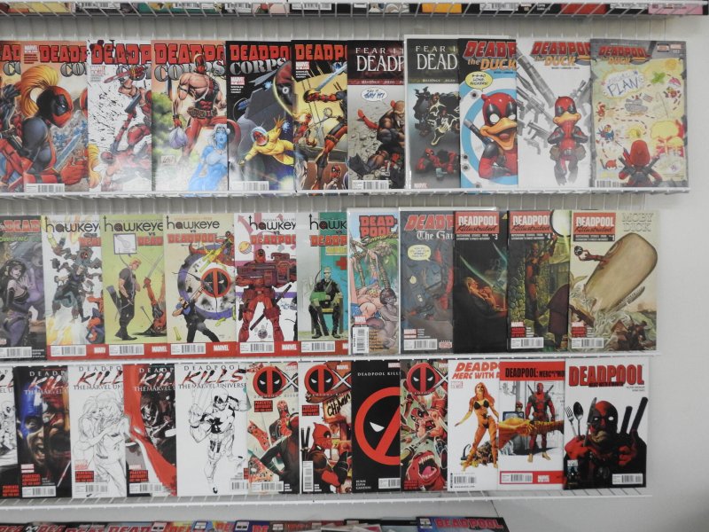 Huge Lot 220+ Deadpool Comics!! Deadpool vs Gambit, Deadpool the Duck+ Avg VF/NM