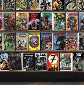 Huge Lot 140+ Comics with Iron Man, Freak Force, Gen 13 & More!