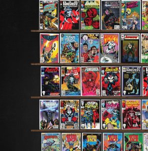 Huge Lot 170+ Comics with Badger, Grimjack, Star Trek, Nexus & More!
