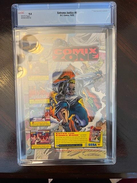 Extreme Justice #9 (1995) - CGC 9.4 - 1st Wonder Twins