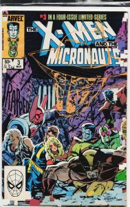 The X-Men and The Micronauts #3 (1984) Micronauts