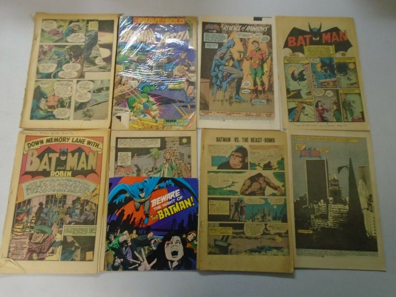 Silver + Bronze age Batman readers comic lot 37 different issues