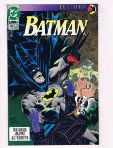 Batman #496 DC Comic Book Robin Joker Knightfall HH1