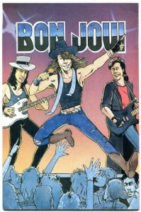 Rock N Roll Comics #3 1989-BON JOVI issue-comic book- 