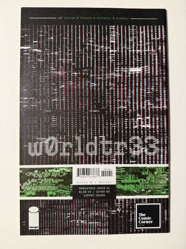 w0rldtr33 #1 Cover T (2023)
