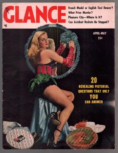 MAG: Laff 4/1949-Charlotte Bergmeier-spicy pin-ups-Ted Williams-Stan Musial-V...