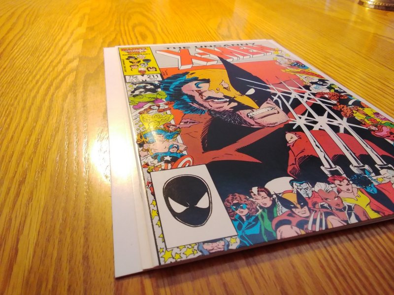 The Uncanny X-Men #211 Direct Edition (1986)
