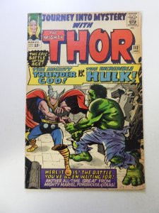 Journey into Mystery #112 (1965) Thor vs. Hulk Battle VG/FN condition