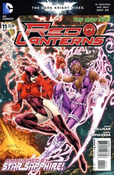 Red Lanterns #11, NM + (Stock photo)