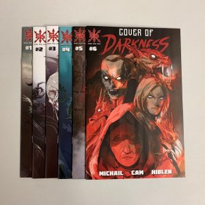 Cover Of Darkness #1-6 Set (Source Point Press 2022) George Michail (8.5+) 