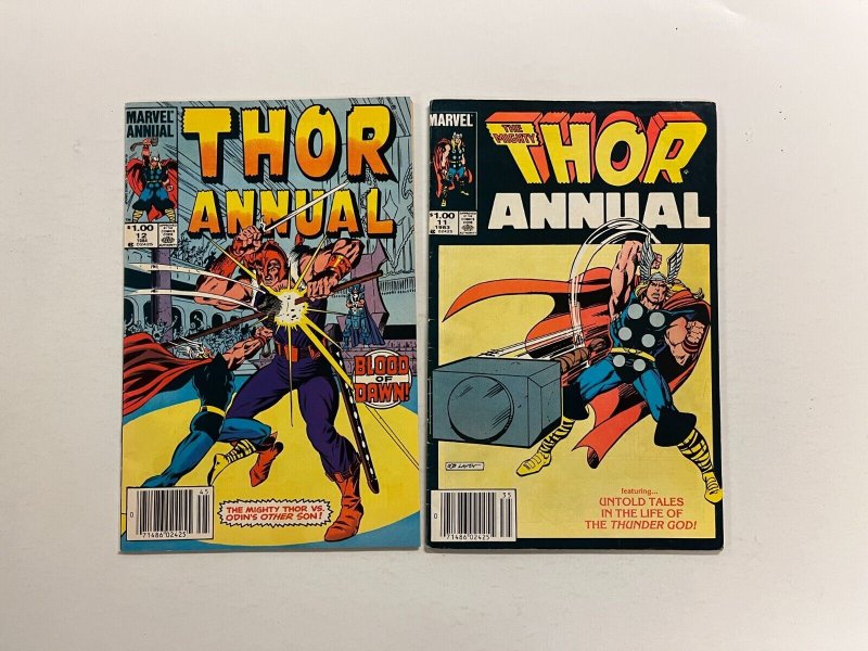 3 Mighty Thor Annuals Marvel Comics Books #11 12 13 Zelenetz 17 SM11
