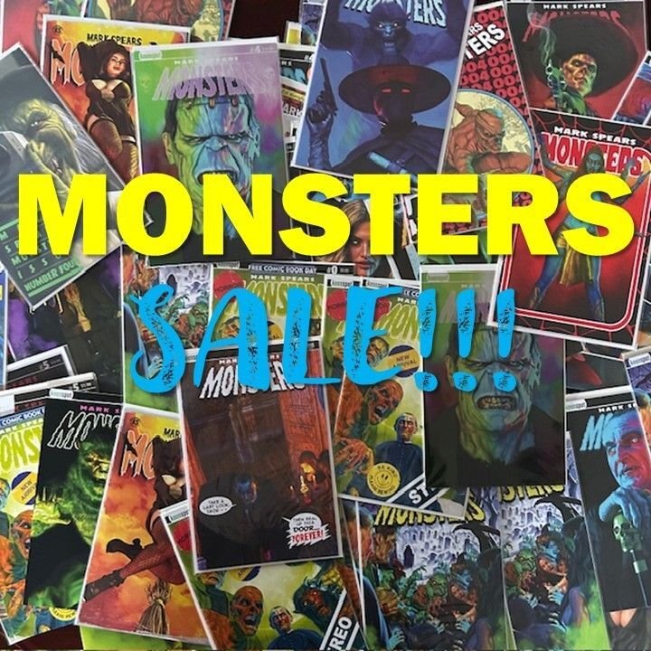 Mark Spears MONSTER AND THE WOLF #1 (2025) LOT 10 cover variants