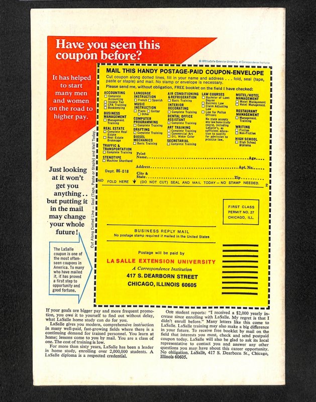 Supernatural Thrillers #3 FN/VF 7.0